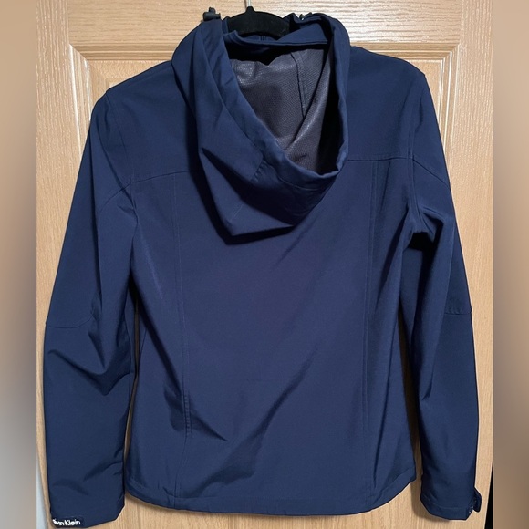 Calvin Klein Soft Shell Jacket with Detachable Hood - Picture 9 of 11